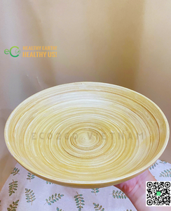 ลดกระหน่ำ!!! จานและชามอาหารไม้ไผ่สำหรับห้องครัวแบบหมุนจานและชามอาหารค่ำคุณภาพสูงและกำหนดเองได้จาก Eco2go เวียดนาม - Product Image 2