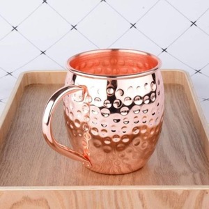 Pure hammered copper mule <b>mugs</b> elegant antique look premium craftsmanship ideal for restaurants bars and hotels - Product Image 1