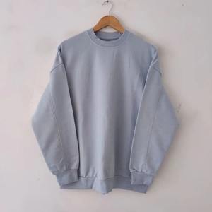 Sudadera térmica de suministro de fábrica para hombre, de peso pesado de algodón 100% Sudadera con capucha, diseño de hombro caído, ropa teñida, estampado de lana sólida - Product Image 4