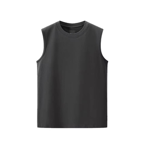 Camiseta sin mangas de alta calidad para hombre de diseño personalizado al por mayor para entrenamiento informal gimnasio Fitness culturismo camiseta transpirable - Product Image 3