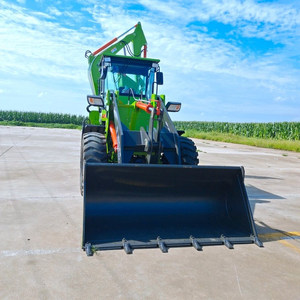 Offre Spéciale Mini chargeuse compacte 1000KG chargeur et excavatrice pour la construction 100hp 6.5 tonnes Chine prix de chargeuse-pelleteuse à vendre - Product Image 4