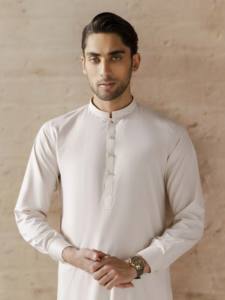 Salwar Kameez pour hommes pakistanais, tenue traditionnelle d'Asie du Sud, tenue islamique pour mariage, Eid, vêtements décontractés - Product Image 2