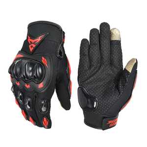 Guantes de carreras al aire libre de LICRA de cuero Four Seasons con logotipo personalizado para hombres y mujeres para carreras todoterreno y ciclismo - Product Image 4