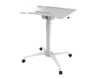 Bureau surélevé pneumatique portable OMNI avec réglage à 90 degrés °   Conception inclinable et pliable pour une utilisation commerciale, gain de place