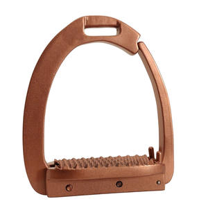 Estribos ecuestres de seguridad de liberación rápida de aluminio duradero con logotipo personalizado Euro Cavall Industries 2025 - Product Image 1