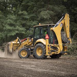 Chargeur de construction Cat 428 avec une excellente maniabilité Bras de flèche renforcé et performance longue durée - Product Image 2