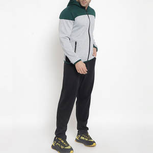 Premium quality <b>mens</b> tracksuit OEM ODM wholesale cotton polyester <b>slim</b> <b>fit</b> hoodie and <b>jogger</b> pants customized colour low MOQ - Product Image 4