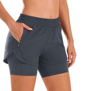 Short de sport Slim Fit taille haute Sublimation pour femme Short d'entraînement léger à séchage rapide Gym Fitness - Product Image 5