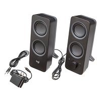 Altavoces Negros para PC Serie Z 0715764, 5W, 2.0 Canales, AAC y Audio de 3.5mm para Computadora