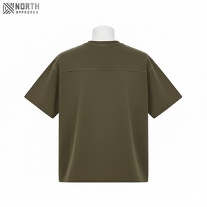 Conjunto de Verano de Dos Piezas para Hombre con Diseño de Logotipo Personalizado, Camiseta y Pantalones Cortos con Lavado Ácido, 100% Algodón, Secado Rápido, Transpirable e Informal - Product Image 2