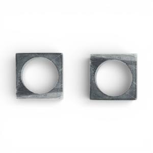 Anillo para Servilletas de Mármol Rojo Intenso con Vetas Intrincadas para una Decoración de Mesa de Comedor Premium Única - Product Image 4