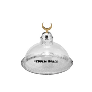 Bocal en métal de créateur de qualité supérieure, fait à la main, pour table, bocal à bonbons décoratif, articles de fête classiques, bocal en métal élégant vendu en gros - Product Image 2