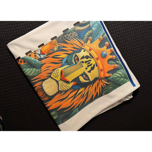 T-shirt Be Ike-Conic Shop Eye of the Icon grigio chiaro 100% poliestere con stampa serigrafica e bordi in vinile con loghi Be Ike-Conic - Product Image 5