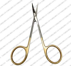 Tijeras Quirúrgicas Profesionales, Instrumentos Quirúrgicos de Disección de Iris, Curvados y Rectos, Acero Inoxidable, Mayo, Novedad - Product Image 4