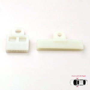 BWR5019+BWR5020 Door Window Glass Holder Connector Sash <b>Clips</b> For Corolla Prius Cruiser Hilux Matrix Vibe RX - Product Image 1