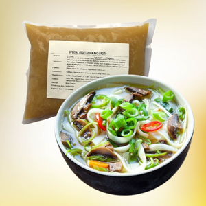 Bouillon Pho congelé spécial saveur salée végétarienne végétalienne saine facile à cuisiner du fabricant vietnamien excellent rapport qualité-prix - Product Image 2