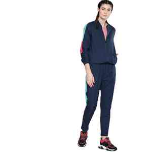 Ensemble de survêtement deux pièces surdimensionné pour femmes, en molleton doux, vêtements de sport de rue pour l'automne et l'hiver - Product Image 2