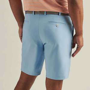 กางเกงขาสั้นสำหรับเล่นกอล์ฟของผู้ชายมีโลโก้ผ้ายืดระบายอากาศได้ดีเหมาะสำหรับเครื่องแบบทีมทัวร์นาเมนต์และความต้องการของแบรนด์ - Product Image 2