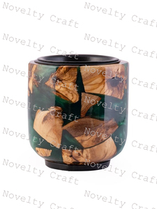 Quemador de incienso personalizado de último diseño, venta al por mayor, regalo de Mubkhar Bukhoor gris superventas para incienso aromático de Ramadán Mubakhar - Product Image 3