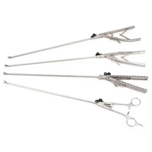Ensemble d'instruments chirurgicaux basiques Pince porte-aiguille laparoscopique réutilisable en acier inoxydable essentielle pour des procédures réussies - Product Image 4