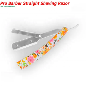 Maquinilla de afeitar de barbero profesional al por mayor, maquinilla de afeitar de seguridad de media hoja de doble filo de alta calidad, depiladora de barba de acero inoxidable - Product Image 3