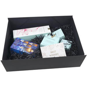 Caja de regalo vacía elegante y funcional con tapa para un embalaje elegante de regalos de cumpleaños Caja de papel de perfume - Product Image 4