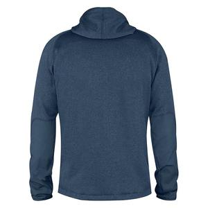 Sweat à capuche zippé pour homme de haute qualité OEM, coton mélangé, basiques, élastique, surdimensionné, streetwear, vente en gros - Product Image 2
