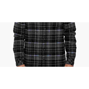 Camicia Casual in Flanella Foderata Redmond da Uomo O'Neill, Nera con Colletto Alto e Cappuccio, Taglie dalla M alla 6XL - Product Image 3