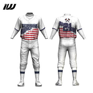 Ensemble de Tenue de Baseball Personnalisée pour Hommes Respirant Séchage Rapide 100% Polyester Vêtements de Sport de Haute Qualité pour le Softball - Product Image 2