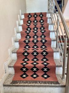 100% laine Jute fait à la main tissé tapis mariage événement décor sol couloir brodé tapis bohème Kilim Vintage Multi couleur - Product Image 5