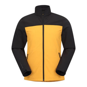 Chaqueta Softshell ligera personalizada OEM para hombre para acampar al aire libre y cazar logotipo transpirable a prueba de viento características para primavera - Product Image 1