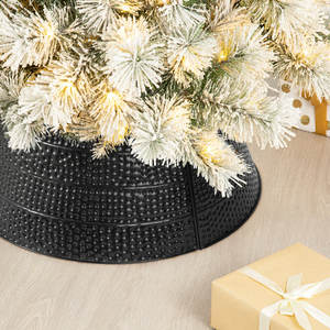 Collar de árbol de Navidad elegante de diseño martillado elegante para decoración de Navidad accesorios de soporte de árbol de Navidad hechos a mano - Product Image 3