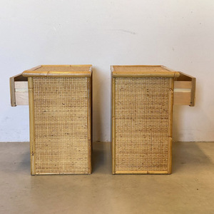 Aparador moderno, armario grande, mesitas de noche, venta al por mayor, con almacenamiento mesita de noche, mesitas de noche de ratán - Product Image 5