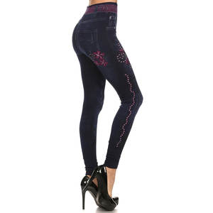 Venta al por mayor sublimación impreso mujeres Leggings gimnasio desgaste deportes sublimados Leggings moda elegante Fitness Wear mujeres Legging - Product Image 2