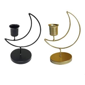 Candelabros para fiesta de boda, varios portavelas de aluminio Chapado en plata, portavelas de Metal para el jardín del hogar - Product Image 2