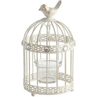 Cage à oiseaux en métal écologique faite à la main avec un design moderne pour la maison, le balcon, le patio ou l'affichage mural intérieur
