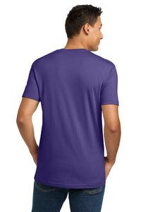T-shirt vierge unisexe violet Next Level 3600 avec logo personnalisé, idéal pour la sérigraphie, commandes en gros, t-shirts personnalisables - Product Image 2