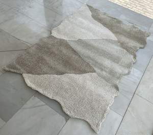 Alfombra india con mechones a mano de viscosa de estilo moderno 100%, precio de fábrica, alfombra decorativa de oración para interiores de casas - Product Image 4