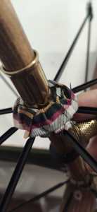 100% italiano hecho de moda paraguas recto del eje de madera con Polo y manejar en 1 pieza para adultos - Product Image 5