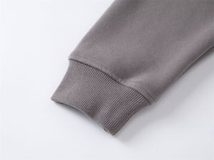 Luxury Unisex <b>Hoodie</b> High Quality 400gsm Heavyweight <b>Fleece</b> Cotton Custom <b>Oversized</b> Green Cropped Hoodies for <b>Men</b> - Product Image 5