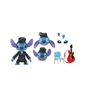 Figura de Acción de Lilo & Stitch, Elvis Stitch, 10 cm, Juguete Militar de Plástico para Coleccionar y Decorar, Nuevo - Product Image 2