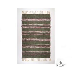 Tapis en coton faits à la main, lavables, modernes et luxueux, de forme rectangulaire, ensembles de décoration intérieure à prix compétitif - Product Image 6