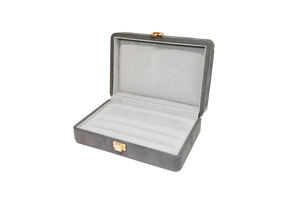 Boîte de présentation de stockage d'anneau rectangulaire imprimée de 180x120x50mm pour l'organisateur de bijoux de la Saint-Valentin - Product Image 6