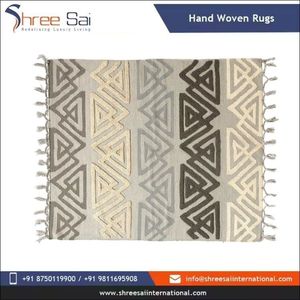 พรมผ้าฝ้ายทอแบนน้ำหนักเบาพับได้สำหรับทางเดินในบ้านแบบพกพา - Product Image 3