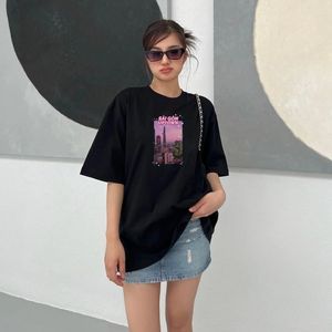 Top d'été sans manches à imprimé tie dye écologique pour femmes Débardeurs côtelés Crop Top - Product Image 6