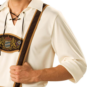 กางเกงหนังบาวาเรียสำหรับผู้ชายกางเกงขาสั้นตามสั่งลายโลโก้ออกแบบได้ตามต้องการ - Product Image 4