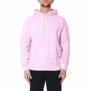 เสื้อฮู้ดผู้ชายสไตล์ลำลอง ปี 2026 ผ้าฝ้ายเนื้อนุ่ม 300 GSM สี ขนาด โลโก้ และดีไซน์ตามสั่ง ทรงปกติ - Product Image 1