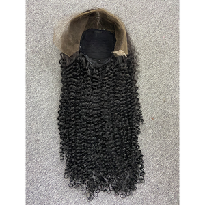 Perruque Vietnamienne Raw Curl Faisceaux Alignés sur les Cuticules Cheveux Cambodgiens Vrigin Vendeur d'extensions de Cheveux Humains Vison Dentelle Noire - Product Image 2