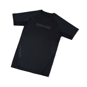 Vente en gros de t-shirts de compression pour hommes, haut de sport à séchage rapide, OEM/ODM, haut de compression - Product Image 1