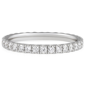 Anillo de Eternidad con Diamantes de Laboratorio Pequeños, Elegante y Lujoso para Mascotas - Product Image 1